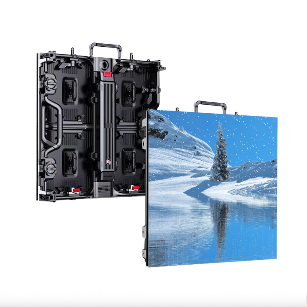 Gloshine 1.9mm indoor LED video wall tile rental in Los Angeles