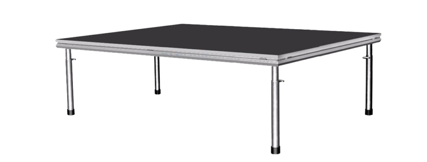 4’ x 8’ Concert Stage Riser 1 stage2 flipped