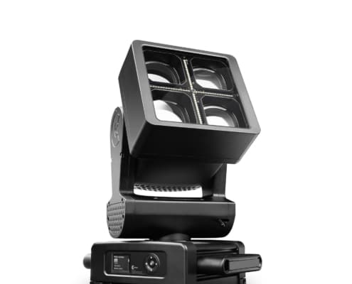 Claypaky Volero Cube IP66 RGBW moving head lighting fixture available for rental from GeoEvent