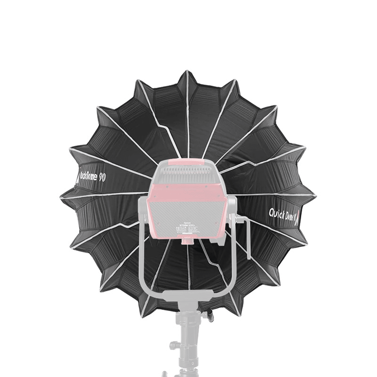 Aputure LS600d Rental – Soft Light Modifier aputure ls600d rental soft light modifier quickdome 90 diffusion grid