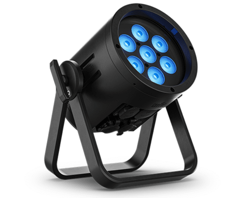 Chauvet WELL POD 2 right side battery powered lighting rental for event use