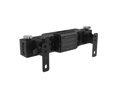 ACME PIXEL LINE IP 500 strip lighting rental rear view with power and data connections