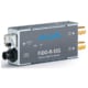 AJA FiDO-R-12G-ST Fiber to 12G-SDI Converter rental for long-distance 12G-SDI video transmission
