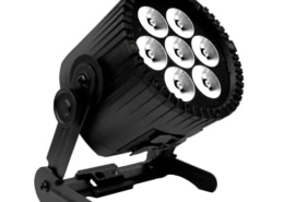 Astera AX9 PowerPAR LED wireless PAR light with Titan LED Engine – available for rental from GeoEvent