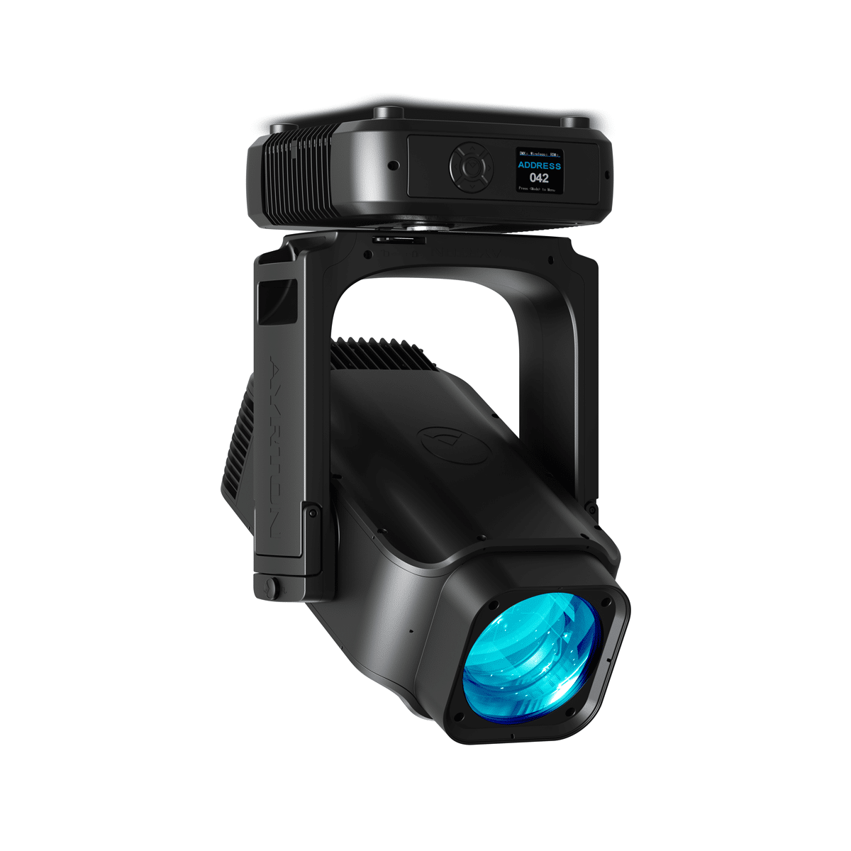 Ayrton Rivale Profile lighting rental IP65 moving head profile top view