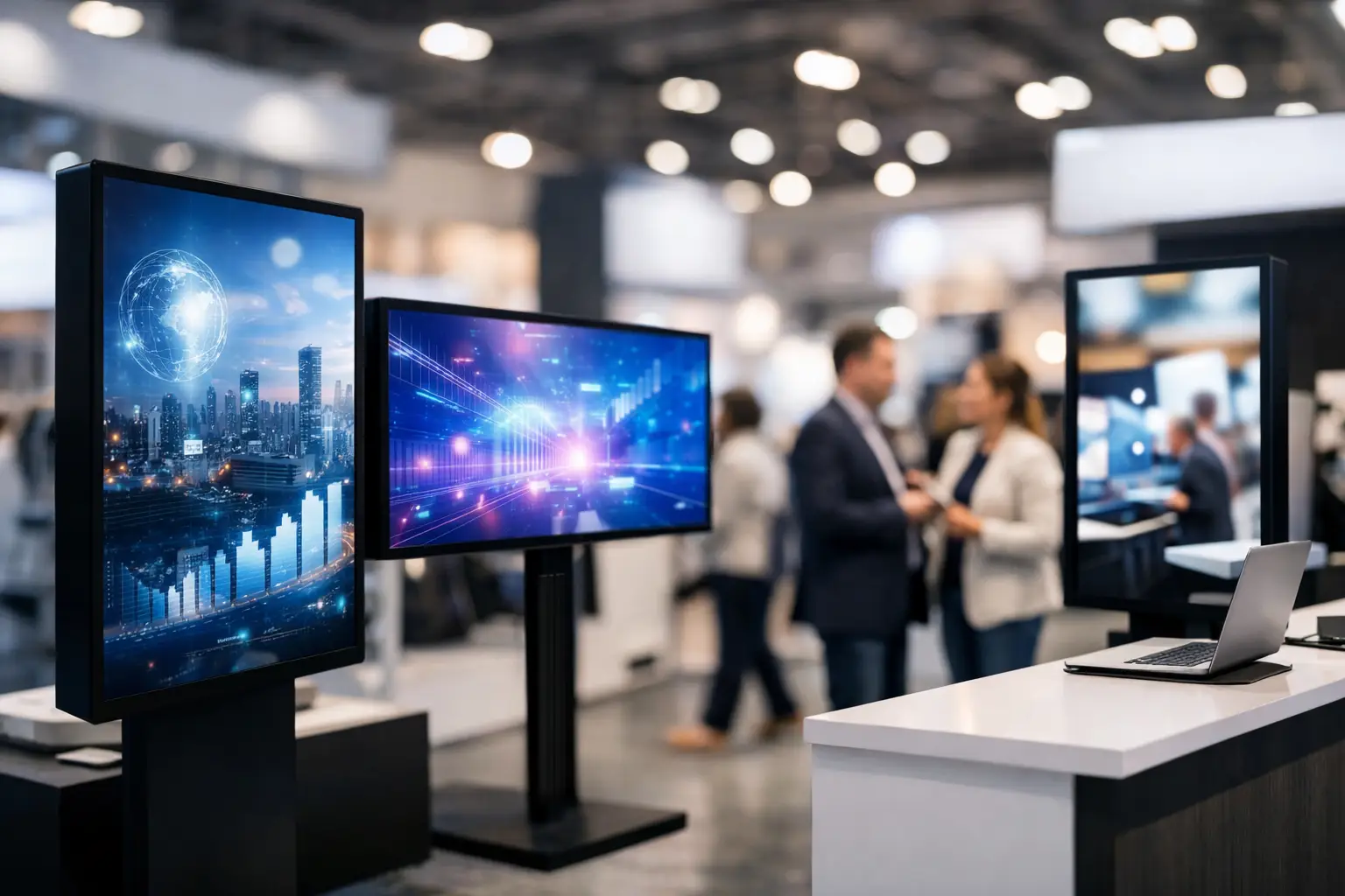 Best Trade Show Display Screens for Busy Booths 2 Best Trade Show Display Screens for Busy Booths
