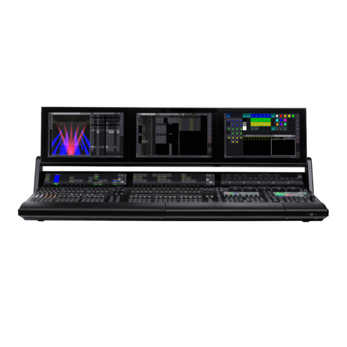MA Lighting grandMA3 Full-Size lighting console for rent in Los Angeles, Las Vegas, San Diego, and San Francisco — professional lighting control system for live events.