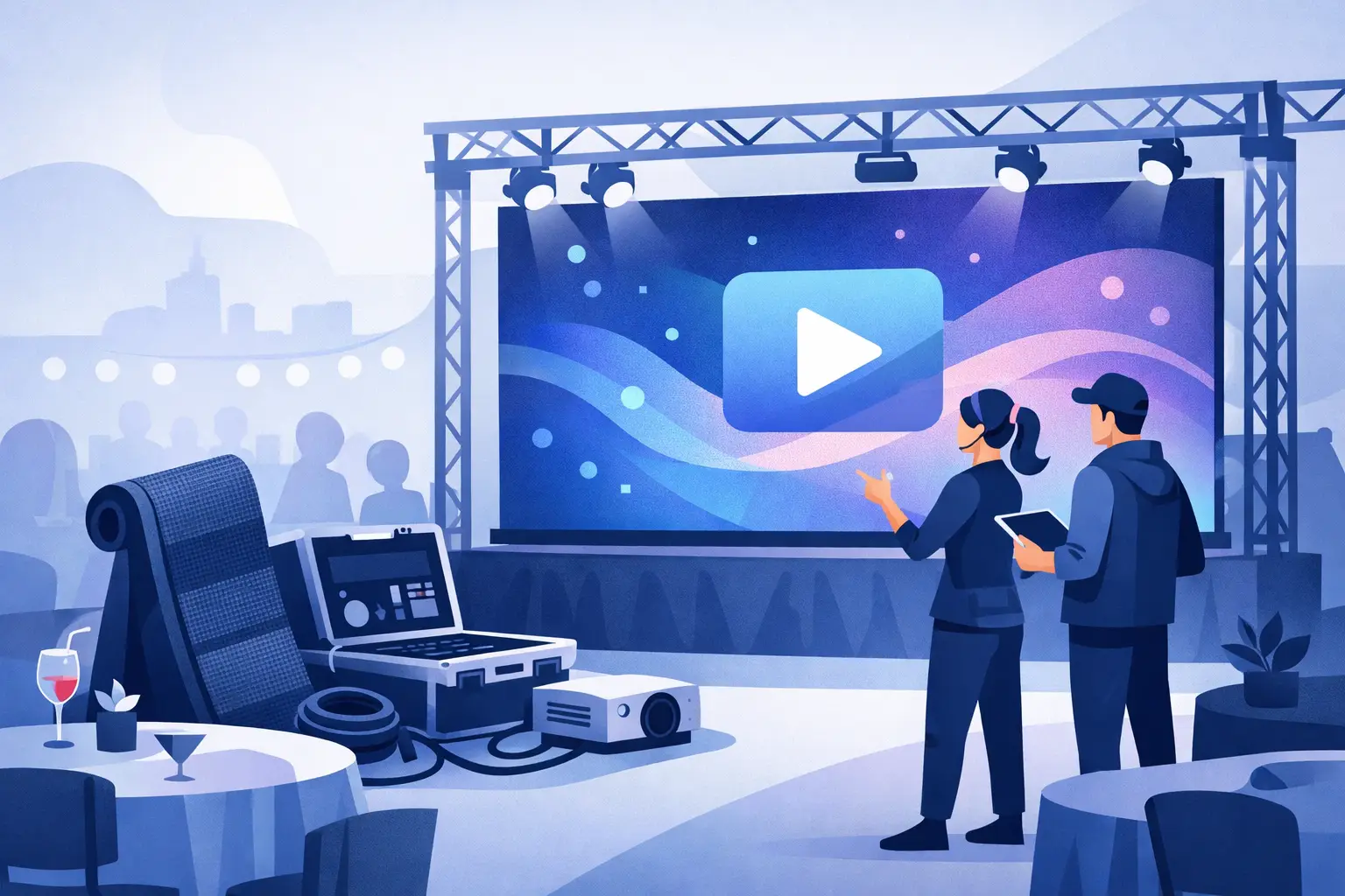 How to Rent LED Screens for Your Event