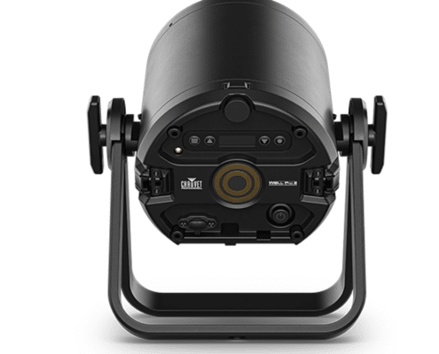 Chauvet WELL POD 2 rear view battery powered lighting rental with control panel