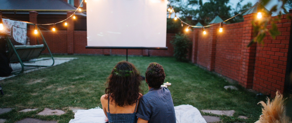 Projector for outdoor movies