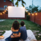 Projector for outdoor movies