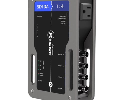 Theatrixx xVision SDI Splitter Rental Theatrixx xVision SDI Splitter rental for distributing SDI video signals 1:4