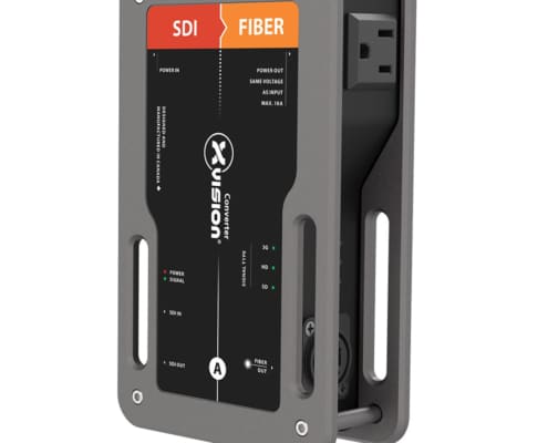 Theatrixx xVision SDI to Fiber Converter Rental Theatrixx xVision SDI to Fiber Converter rental for long-distance video transmission